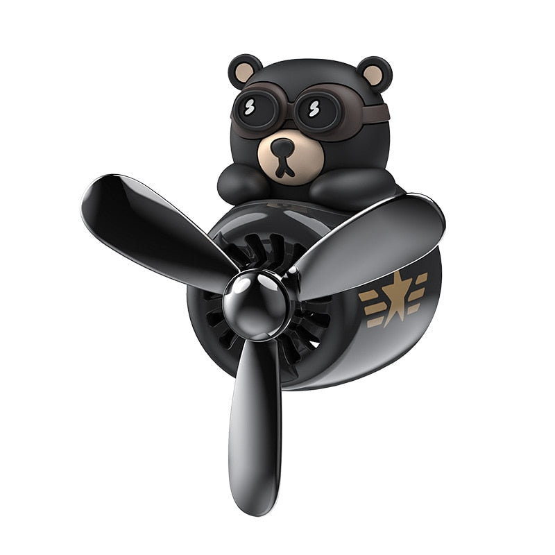 Car Freshener Bear Pilot | Karnz
