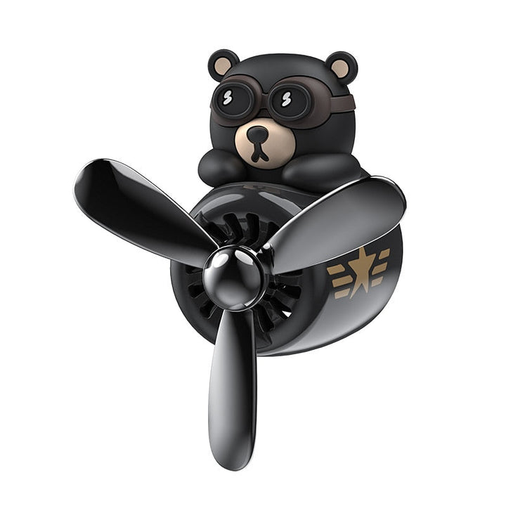 Car Freshener Bear Pilot | Karnz