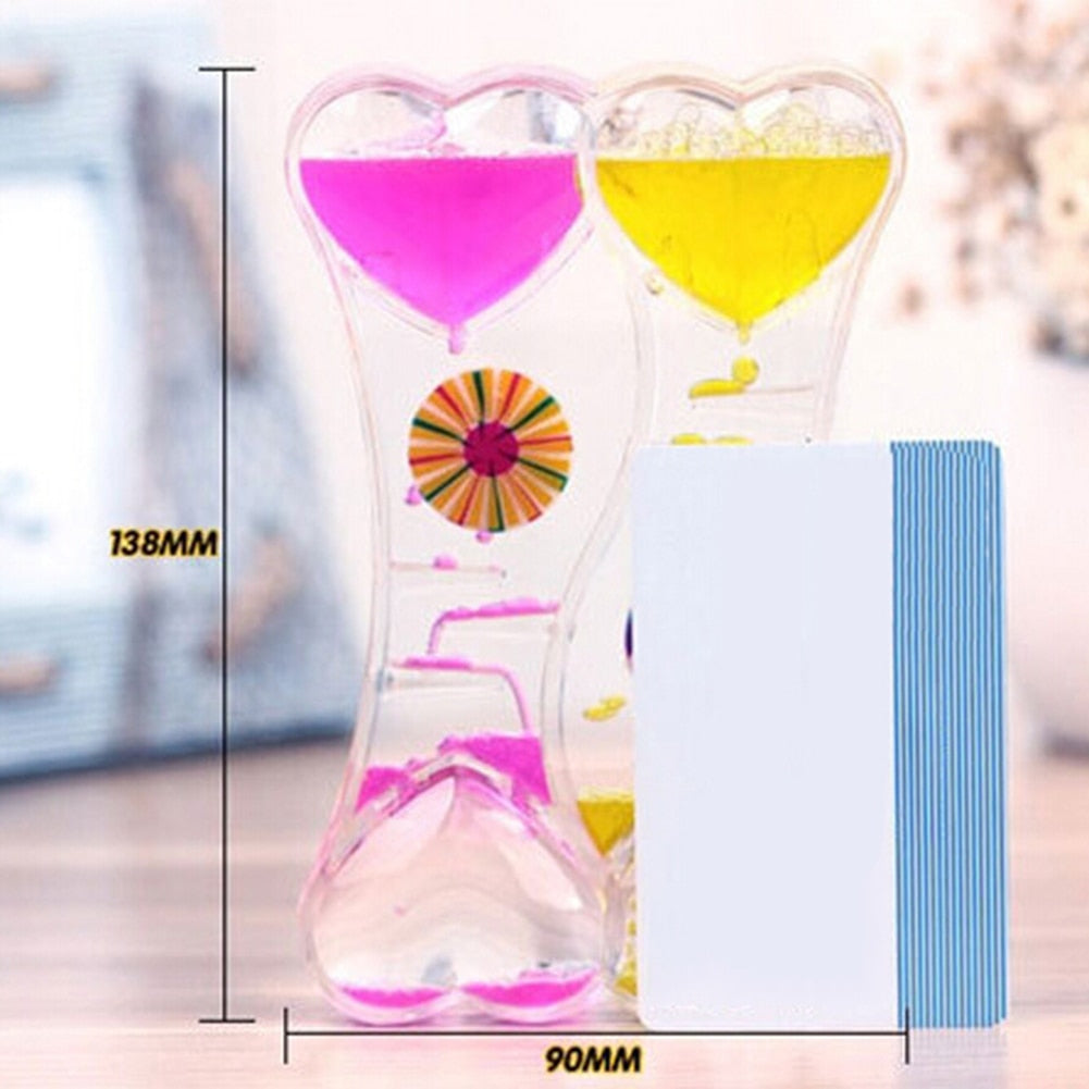 DouKarnze Schwimmende Herzen Sanduhr