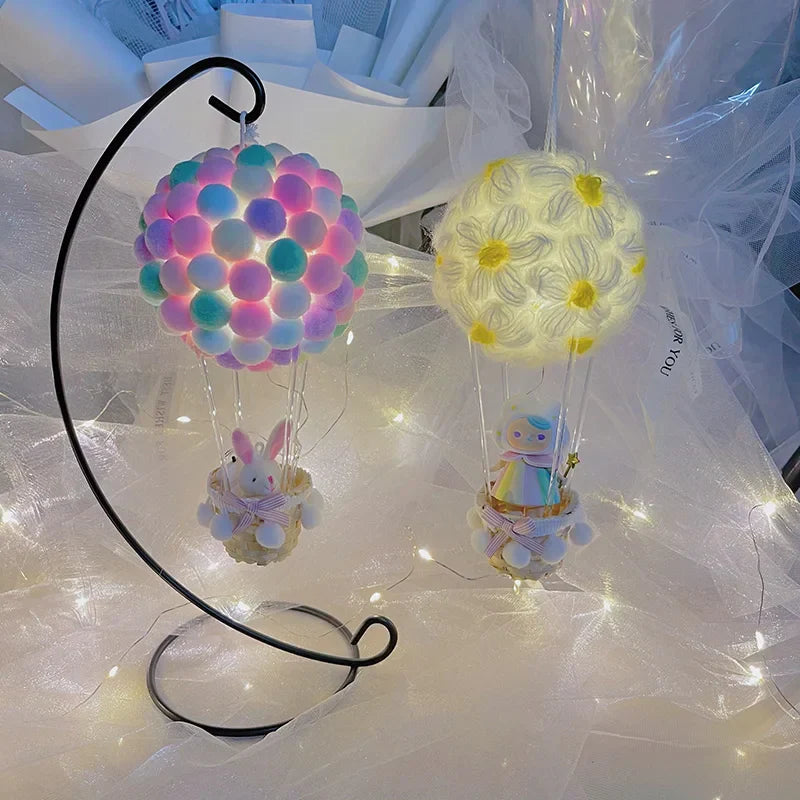 DIY Heißluftballon-förmige fliegende Tiere Nachtlampe | Karnz