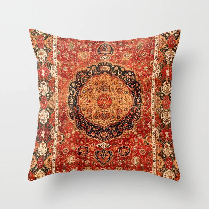 Karnz | Nordic Kissenbezug marokkanischer Stil Kissen indisch Bohemian Luxus Wohnzimmer Schlafzimmer Kissenbezug Lendenkissenbezug Wohnkultur