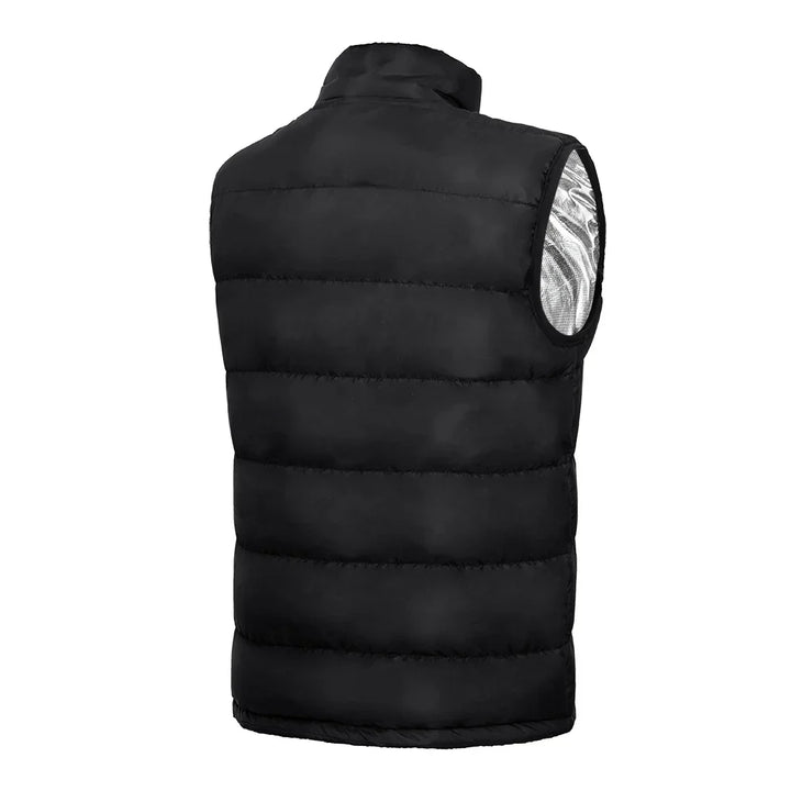 Karnz | beheizte Jacke mit 9 Heizzonen | USB-Heizjacke für Frauen & Männer | Graphene-Heiztechnologie für Outdoor, Camping & Sport | ThermoVenture