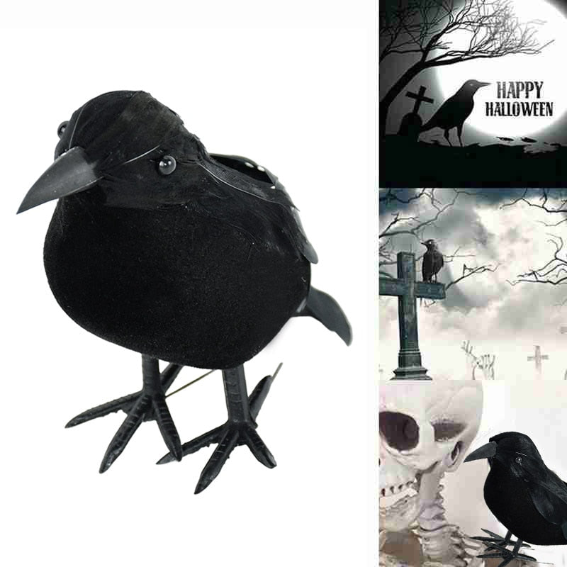 Schwarzer Rabe Halloween Wohnkultur | Karnz