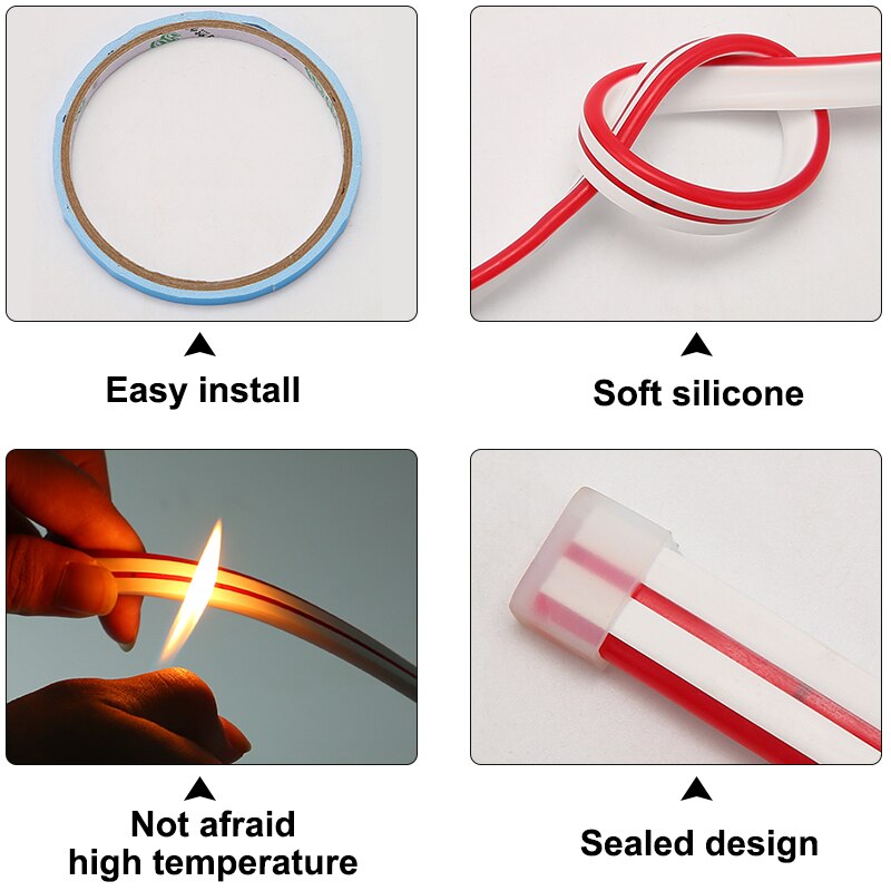 Karnz | Universelles flexibles Autohauben-LED-Licht