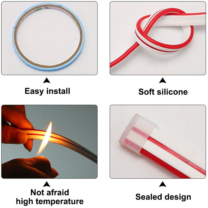 Karnz | Universelles flexibles Autohauben-LED-Licht