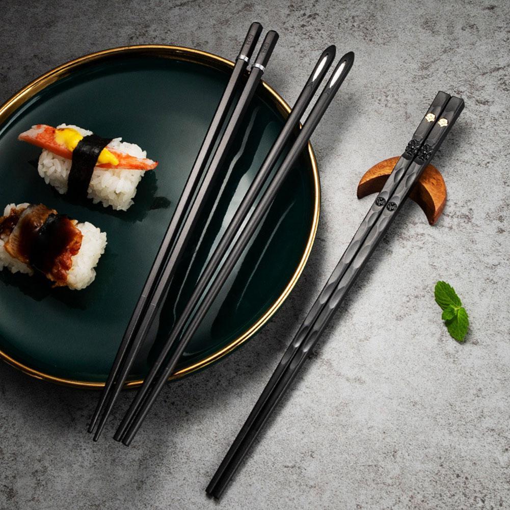 Karnz | DineLux – Luxuriöses Essstäbchen-Set mit Raffinierten Designs (5 Paar)