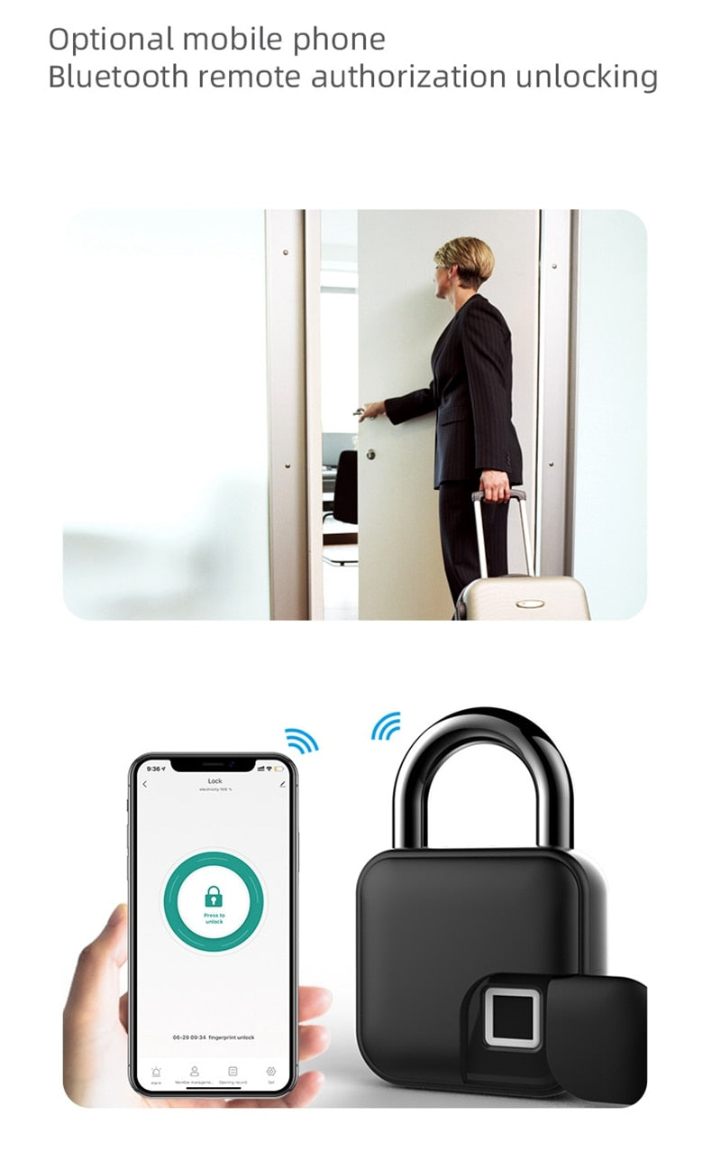 Bio-Lock - Fingerabdruckschloss | Karnz