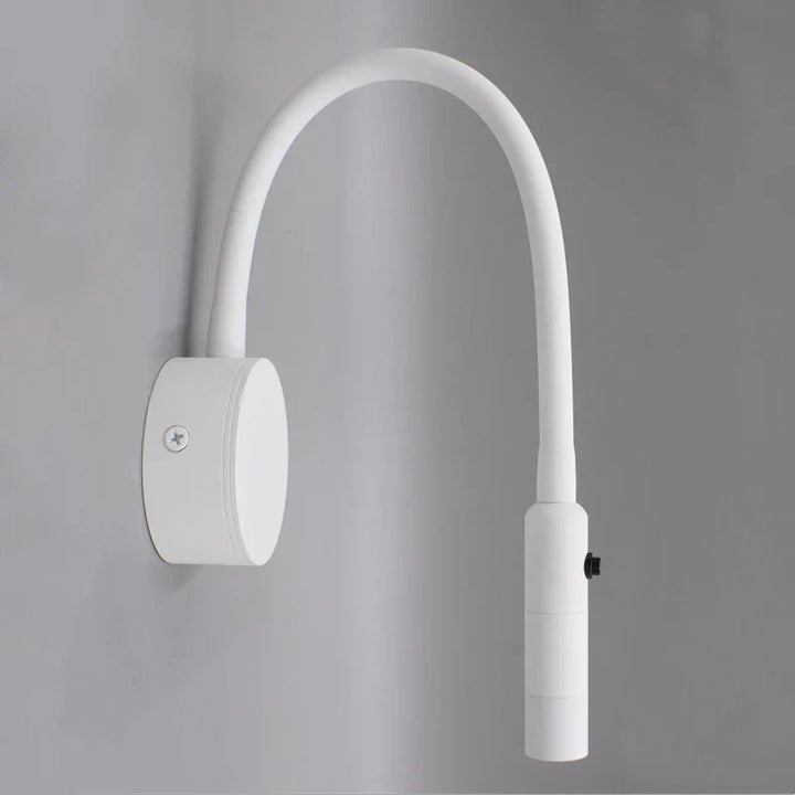 Karnz | Moderne Flexible LED-Lese-Wandlampe mit Schalter für Schlafzimmer und Studium - 1W/3W