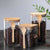 Bamboo- und Glas-3-teiliger Behältersatz Karnz