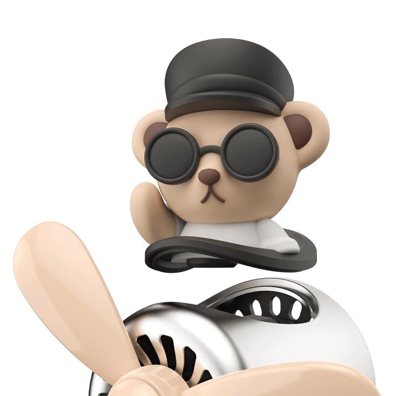 Car Freshener Bear Pilot | Karnz
