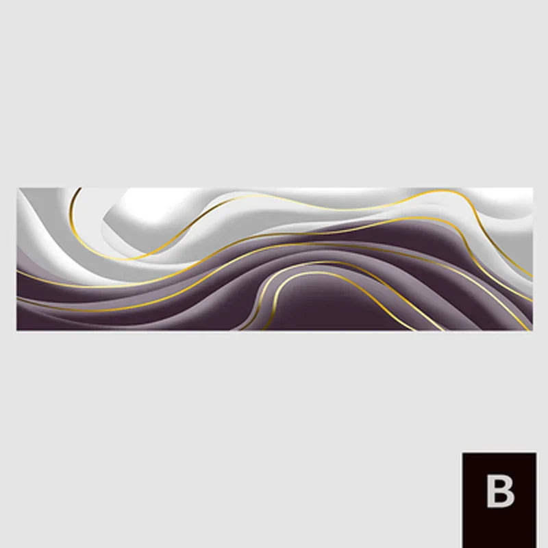 Modern Abstrakt Grün Grau Gold Fließendes Band Wandkunst Feine Kunst Leinwanddrucke Hochformat Bilder Für Wohnzimmer Foyer Treppenhaus Wanddekoration | Karnz