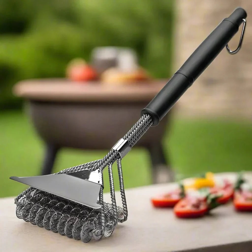 GrillMaster Borstenfreie Bürste – Sicher und effektiv für alle Grillroste