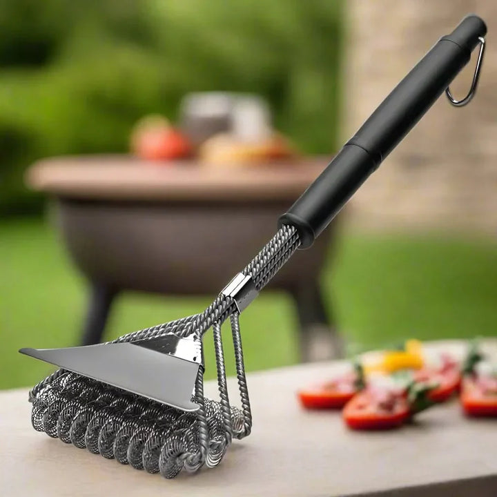 GrillMaster Borstenfreie Bürste – Sicher und effektiv für alle Grillroste