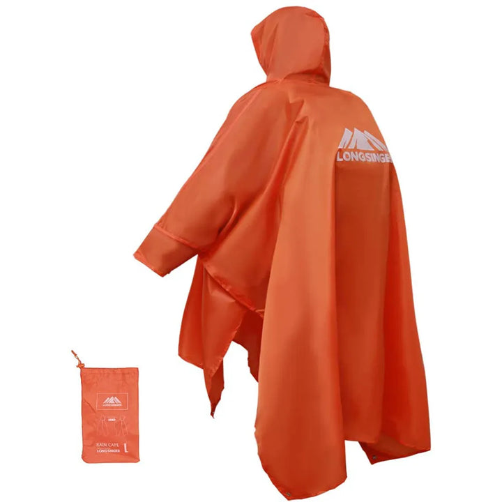 3-in-1 Tragbarer Wasserdichter Regenmantel - Verstellbar, Leicht und Wiederverwendbar für Männer und Frauen, Ideal für Wandern, Jagen und Klettern