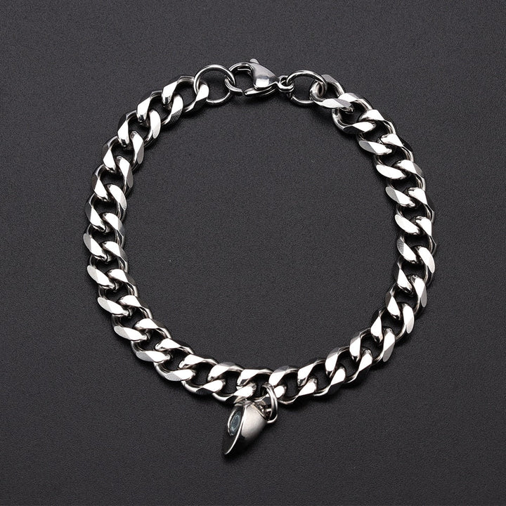 Karnz | Herzförmiger Magnet Paare Armband