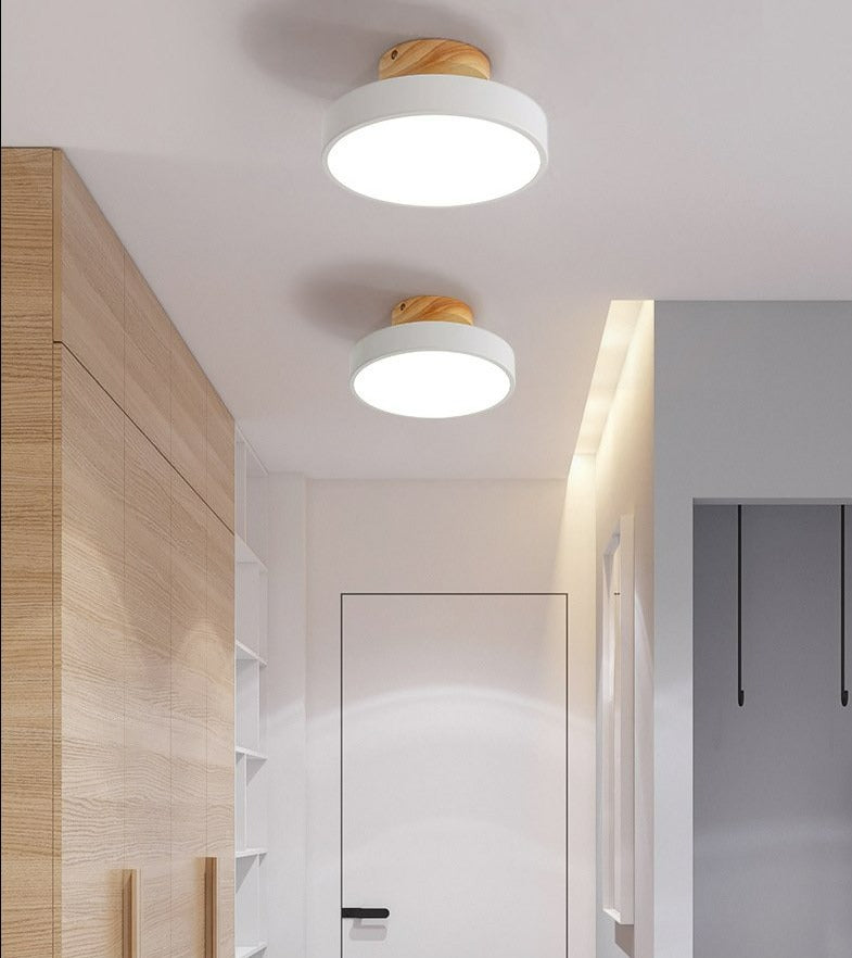 Farbige Nordische LED-Deckenlampe | Karnz