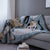 Vintage Kürbis Sofaüberwurf Decke | Karnz