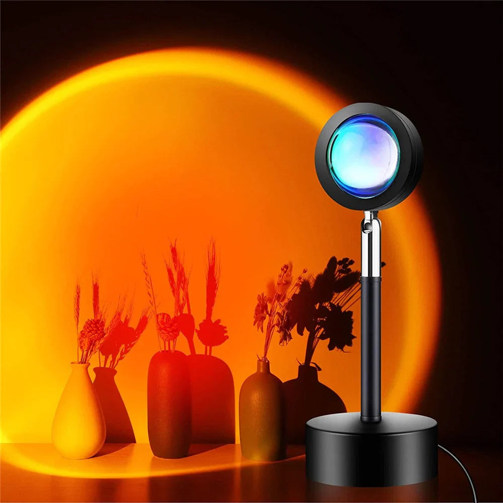Sonnenuntergang Lampe mit 4 Farben - GlowSphere | Karnz