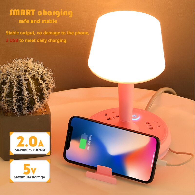 Multi Power Strip Phone Holder TaKarnze Lampe | Karnz