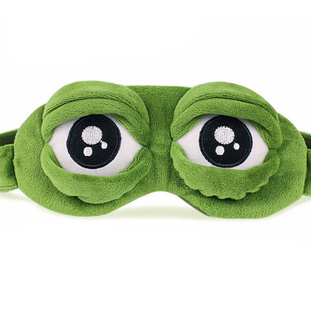 3D Sleepy Frog Schlafmaske | Karnz
