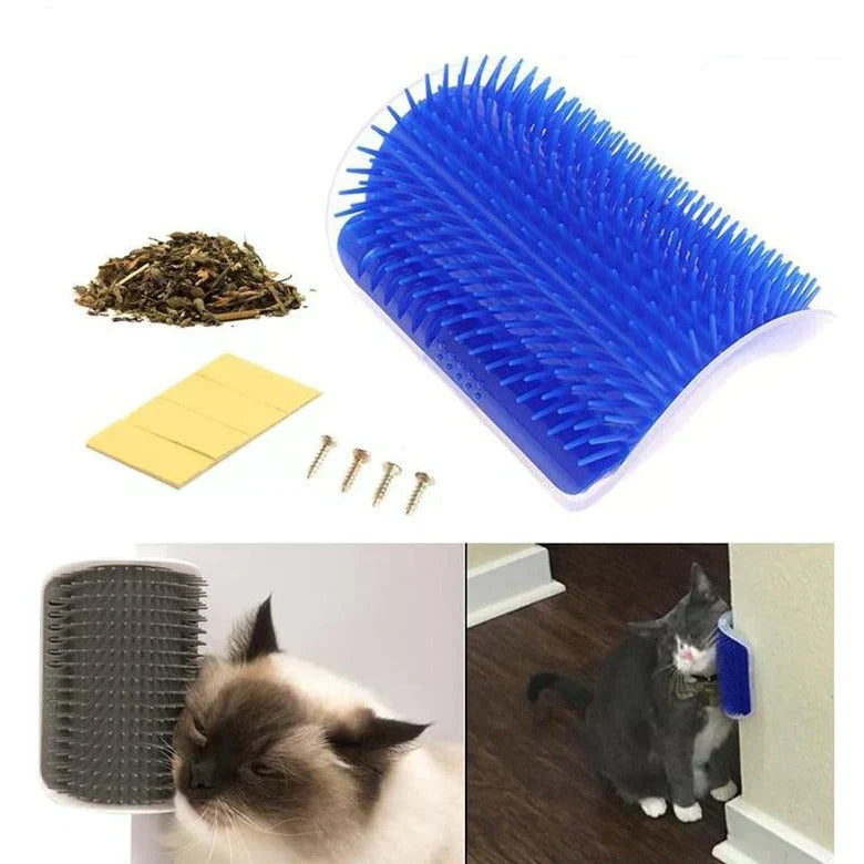 Selbstpflege Katzen Eckenbürste – FurRelaxer Karnz