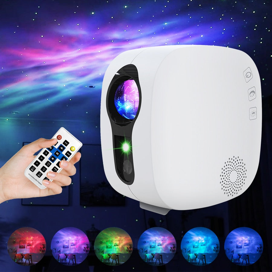 Galaxy Glow Rotierender Sternenhimmel Projektor | Karnz