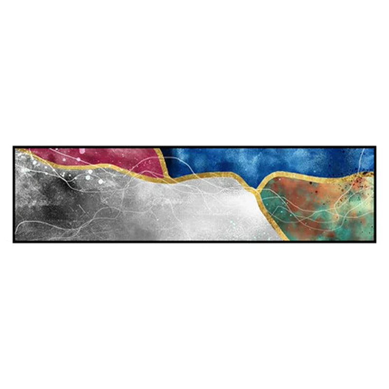 Moderne Farben Dunkle Abstrakte Wandkunst Feine Kunst Leinwanddrucke Breitformatige Bilder Für Über Dem Sofa Bilder Für Über Dem Bett