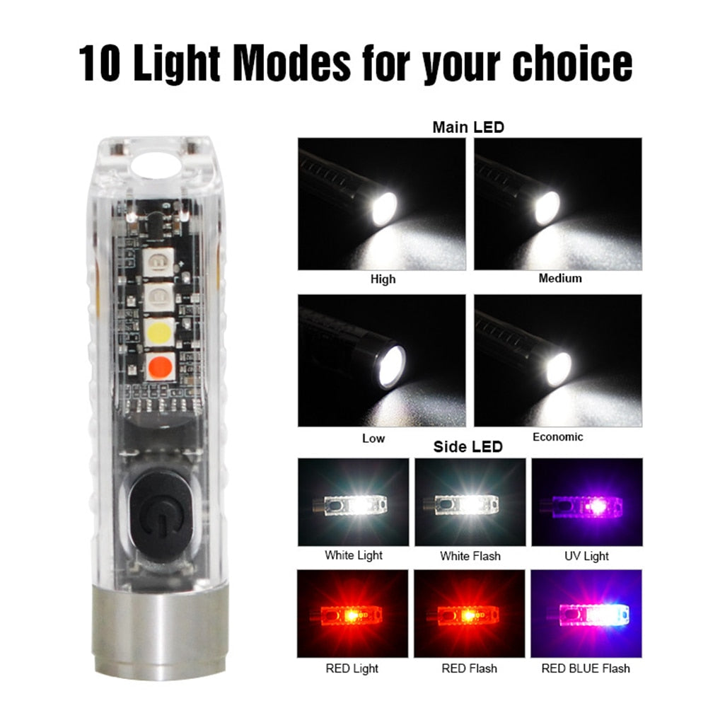 Mini LED Schlüsselanhänger Taschenlampe | Karnz