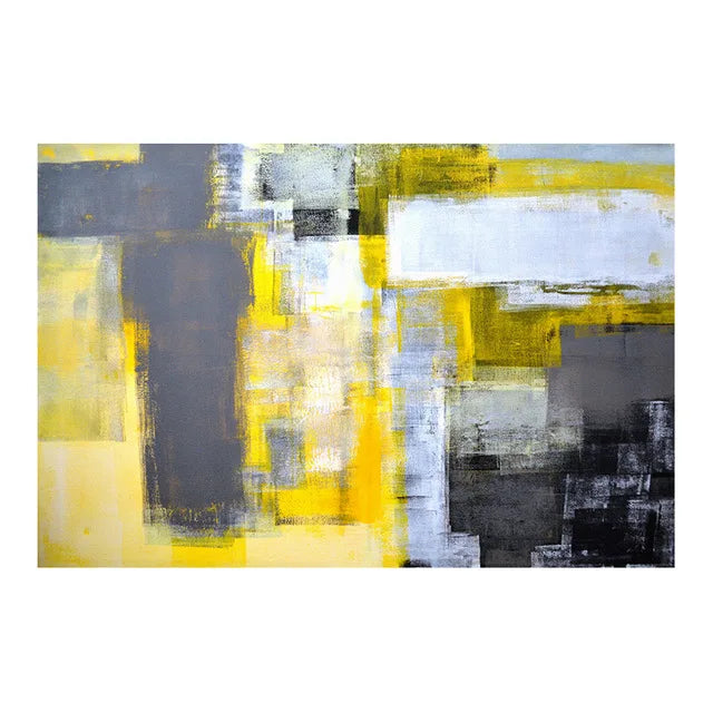 Großformatige abstrakte Wandkunst Fine Art Leinwanddrucke Beige Grau Orange Neutrale Farbe Zeitgenössische Wanddekoration Bild für moderne Wohnzimmerdekoration | Karnz