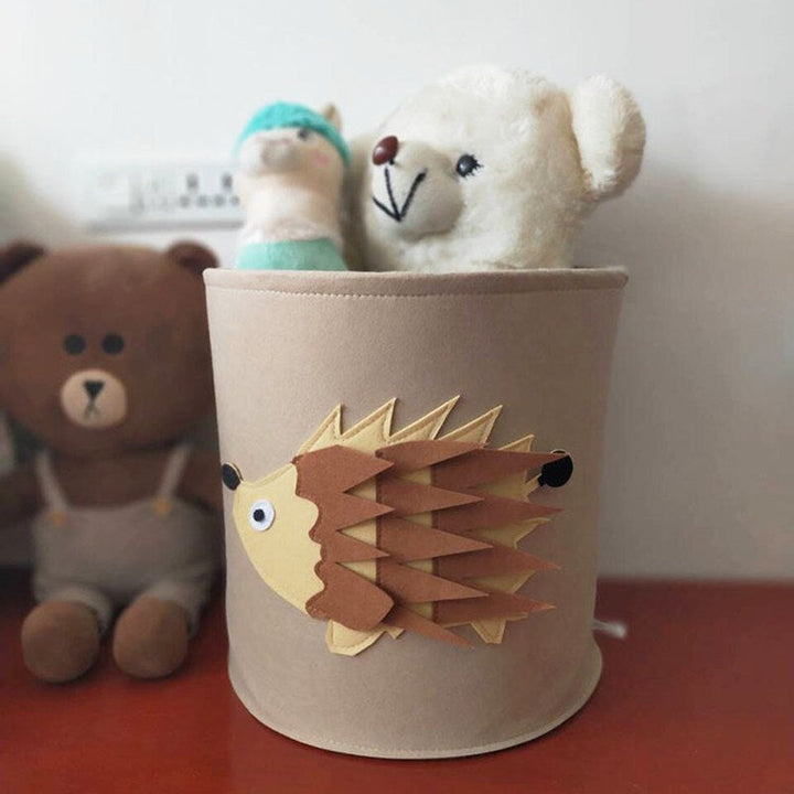 Safari-Tiere Zusammenklappbarer Kinder Spielzeug Wäsche Organizer Korb | Karnz