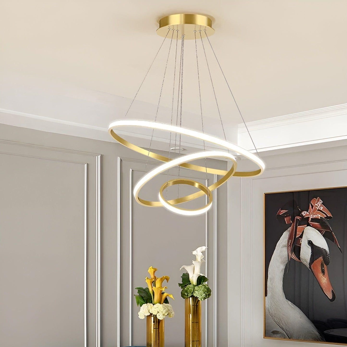 LED-Pendelleuchte mit Kugeldesign – Modern und elegant | Ideal für Wohn- oder Esszimmer