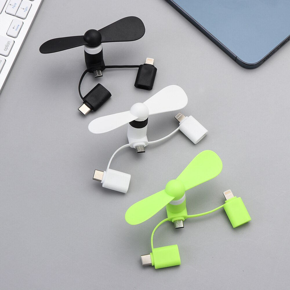Tragbarer Mini-Handy-USB-Lüfter | Karnz