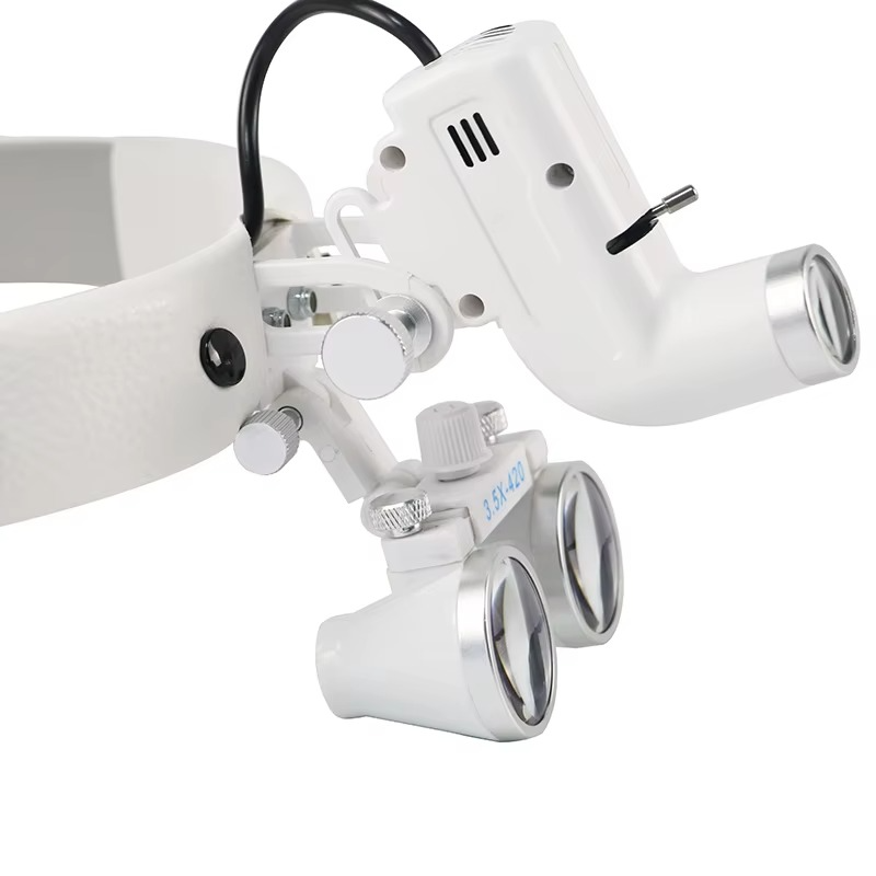 Sandsberg | ProVision LED-Stirnlampe | 5W Licht mit 3,5X Vergrößerung | Weiß
