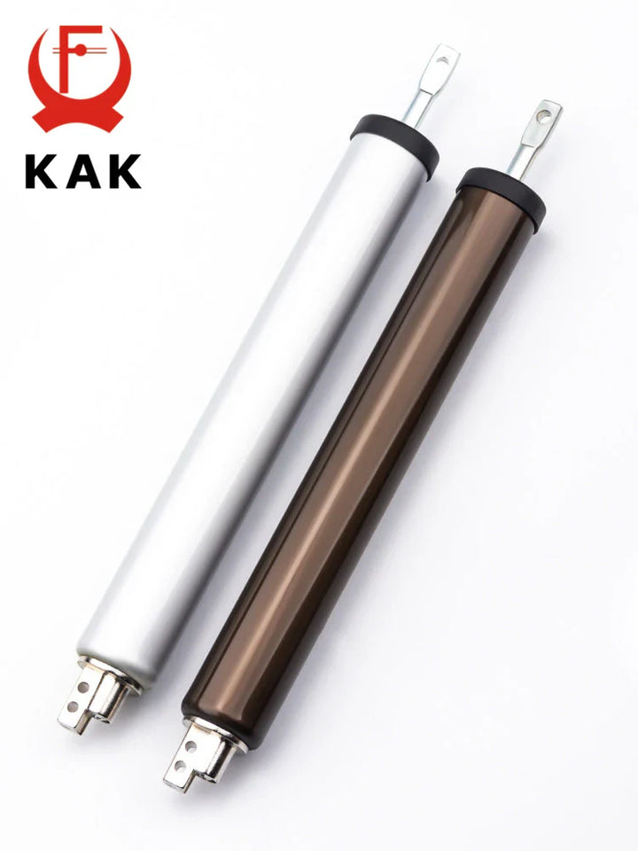 KAK Soft Closing Automatischer Türschließer - 35KG Pneumatisch, Einstellbare Geschwindigkeit, Positionierung Türstopper, Schutzhalter Hardware