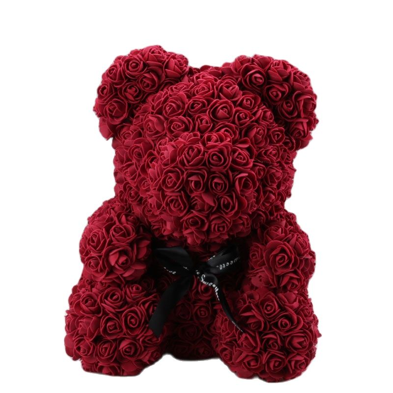 Karnz | Künstliche Rosenblumen Teddybär