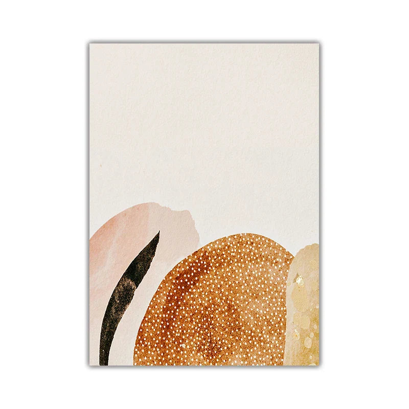 Minimalistische Pastell-Aquarell-Wandkunst Feine Kunst Leinwanddrucke Modern abstrakte nordische Bilder für Wohn- und Schlafzimmer Kunstdekoration | Karnz