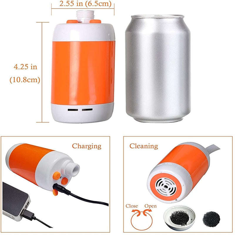 Tragbares Elektrisches Outdoor Camping Duschset | Karnz