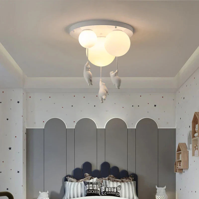 Hängende Bären Ballons Lampe | Karnz