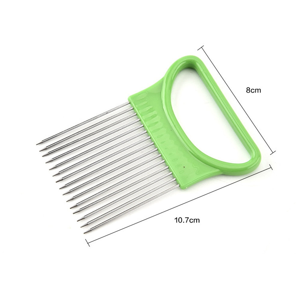 OnionMaster Cutter - Handlicher Schneider für die Küche Karnz