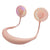 Creative Mini Hanging Neck Type Fan Outdoor LED Fan (Pink)-garmade.com
