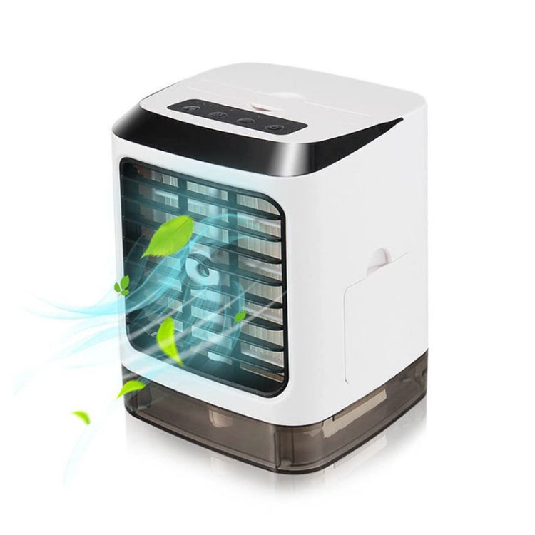 Mini-Desktop-Kühlventilator Luftbefeuchter Klimaanlagenventilator Befeuchtungs-Sprayventilator (Weiß) | Karnz