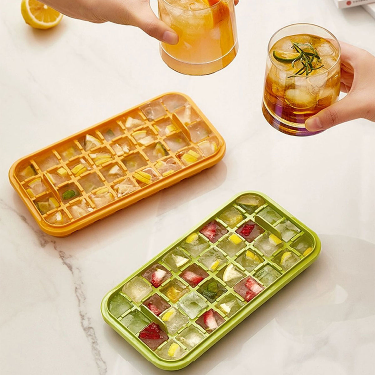 32 Grid Silikon-Eiswürfelschale
