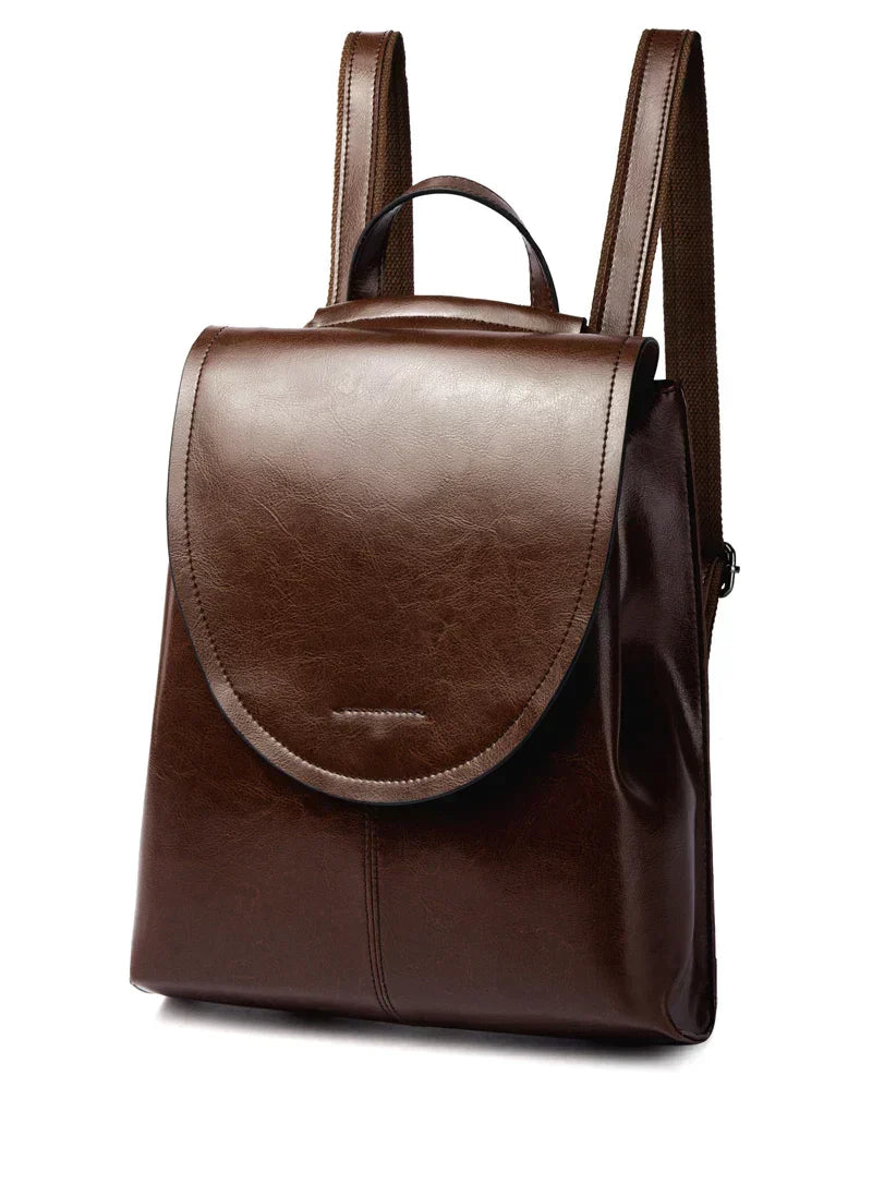 Trendiger Leder Rucksack für Frauen – Stilvoll, Vielseitig & Langlebig