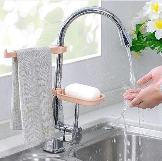 Sink Clip - Handtuchhalter & Seifenschalenaufsatz | Karnz