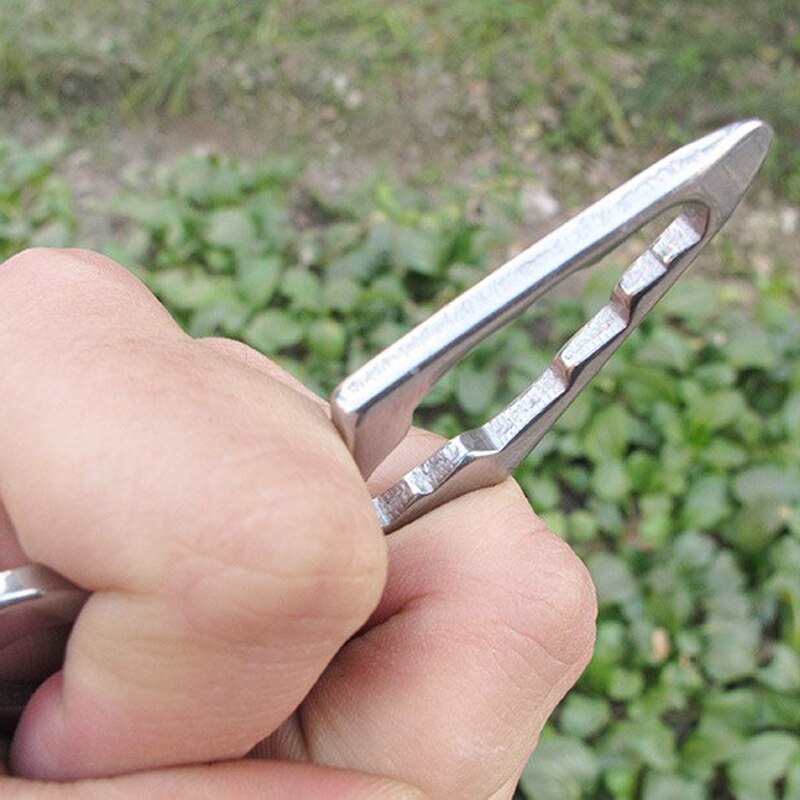 Edelstahl Multifunktionaler Camping Schraubenschlüssel Werkzeug | Karnz