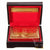 24K vergoldete Spielkarte mit Holz - Style Box