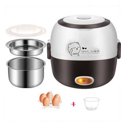 SteamMate Elektrische Lunchbox – Kochen, Dämpfen & Warmhalten – 1 l – 200 W