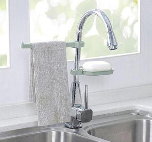 Sink Clip - Handtuchhalter & Seifenschalenaufsatz | Karnz