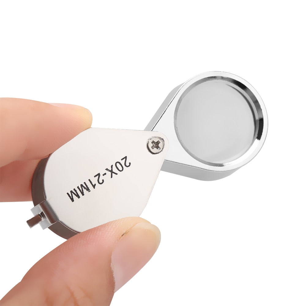 Metal Ultra Vision Glass Magnifier | Karnz