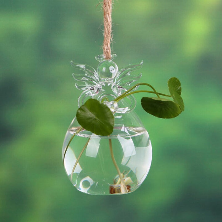 Karnz | Engel Zeit Transparente Glasvase